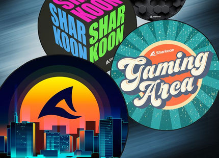 Alfombrilla Sharkoon para Silla SFM11 Cube | Protección de Suelo | Diseño Antideslizante | Negro