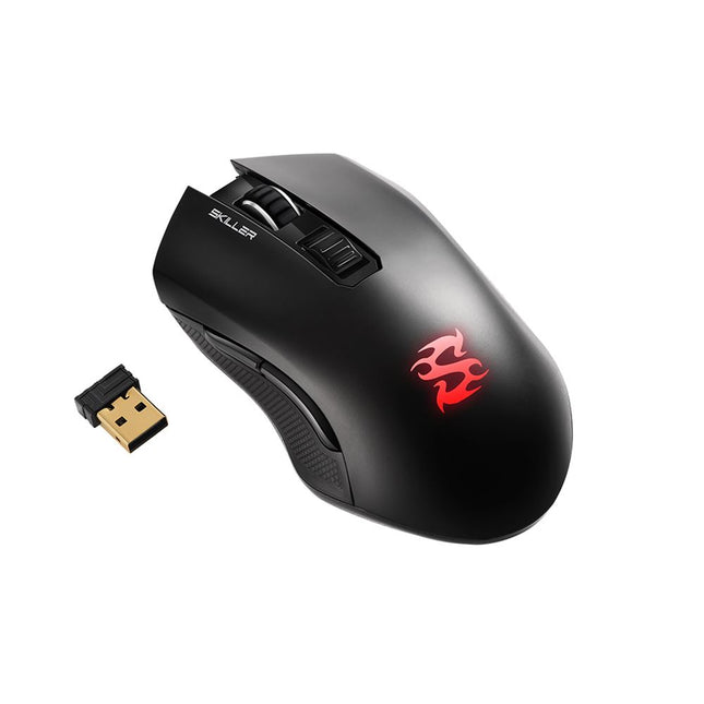 Mouse Gaming Sharkoon Skiller SGM3 | RGB | Inalámbrico | 6000 DPI | 7 botones | Receptor USB