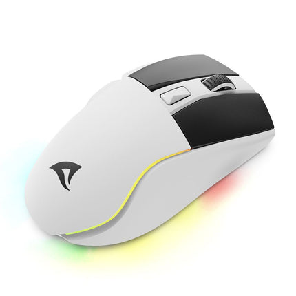 Mouse Gaming Sharkoon SKILLER SGM50W | Inalámbrico 2.4 GHz | Sensor ATG4090 6400 DPI | RGB | 6 Botones | Dock de Carga