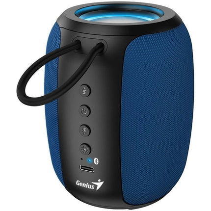 Parlante Genius SP-915BT | Bluetooth | Potencia 5W | Batería recargable | Sonido estéreo | Color Azul