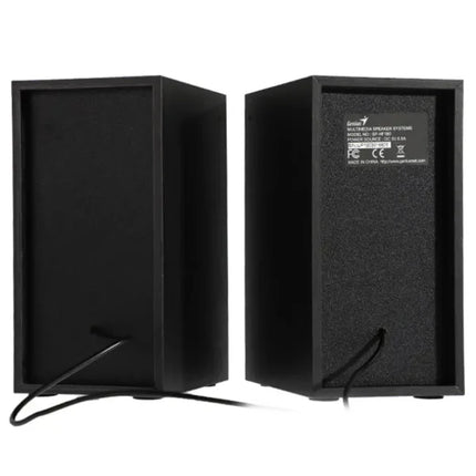 Parlante Genius SP-HF180 | 2.0 | 10W | Sonido Claro | Diseño Compacto | Negro