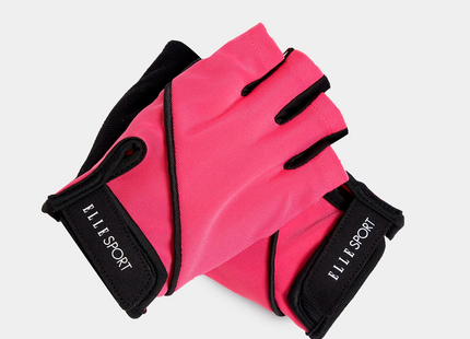 Elle guantes ejercicios L/XL rosa SR6358