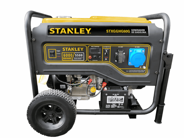Stanley Generador de gasolina 6000W STXGGHG60G