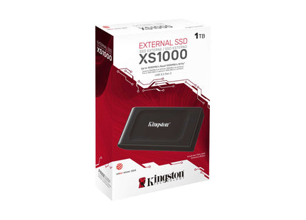 Disco Duro Externo SSD Kingston XS1000 | 1TB | USB 3.2 Gen 2 | 2.5” | SXS1000/1000G