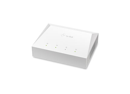 Convertidor fibra óptica TP-Link XZ000-G7 vista lateral con especificaciones técnicas