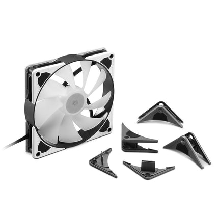 Abanico Gaming RGB Sharkoon SilentStorm | 140mm | Iluminación RGB | Bajo Ruido | PWM