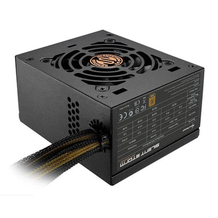 Fuente de Poder Sharkoon SFX Bronze 450W | Certificación 80 PLUS Bronze | Formato SFX | Ventilador 80mm | Cableado Fijo