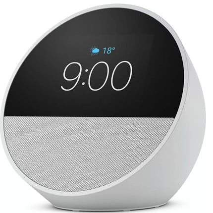 Amazon Echo Spot 2024 | Reloj Inteligente con Alarma | Alexa Integrada | Pantalla de 2.5”