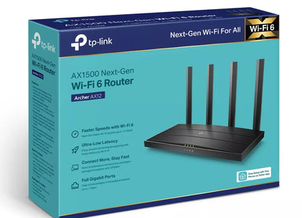 TP-link router  AX1500 wifi 6-Archer AX12