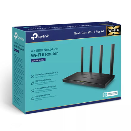 TP-link router  AX1500 wifi 6-Archer AX12