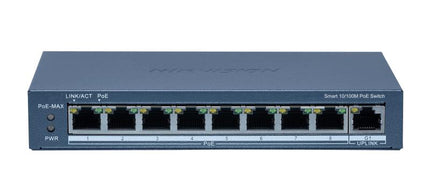 Switch Administrable Hikvision DS-3E1309P-EI/M | 9 Puertos | 8 PoE | 1 SFP | 250W