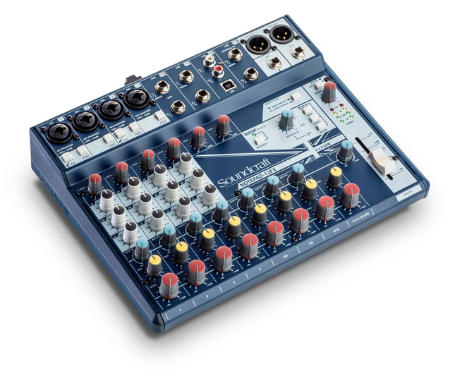 Soundcraft Mixer Analógico Notepad-12FX con Efectos