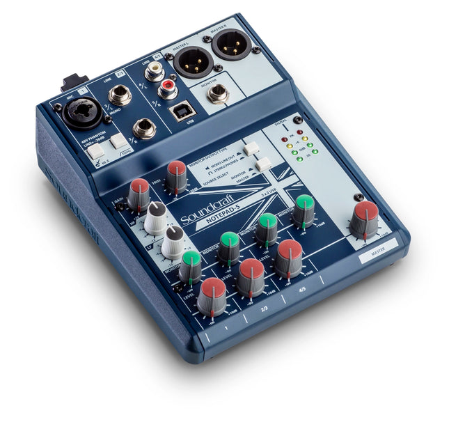 Soundcraft Mixer Interface Notepad-5