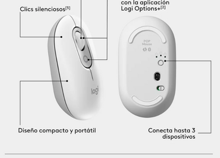 Logitech POP combo uso diario oficina escritorio ergonómico