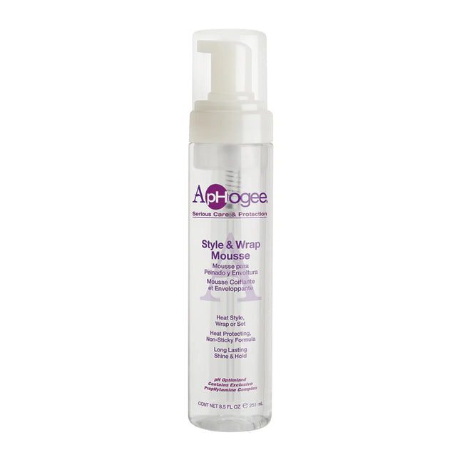 ApHogee Mousse Fijadora y para Peinar 8.5 oz