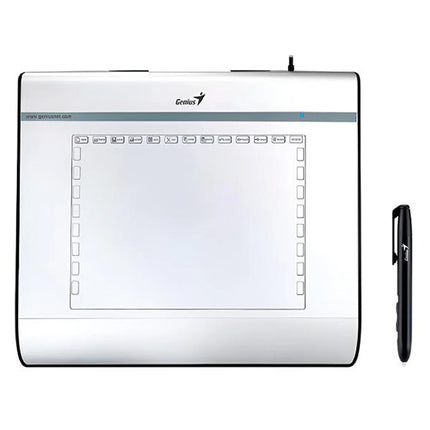 Tableta Gráfica Genius EasyPen i608 | 6” x 8” | 2048 Niveles de Presión | Resolución 5120 LPI | USB