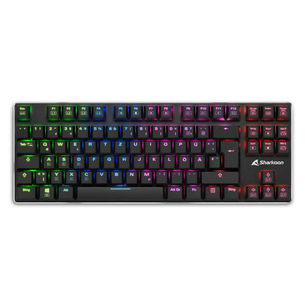 Teclado Gaming Sharkoon PureWriter TKL | 60% | Kailh Red | RGB | Alámbrico USB | Inglés
