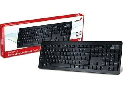Detalle de teclas del teclado Genius SlimStar 230II con membrana