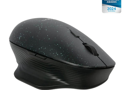 Mouse inalámbrico Targus AMB586GL negro con diseño ergonómico ambidextro EcoSmart