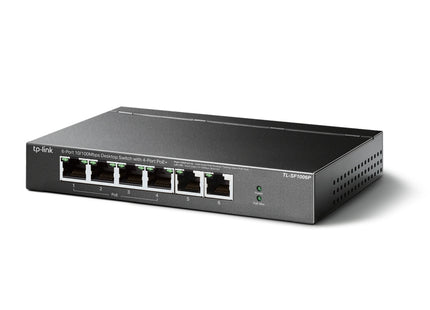Switch de escritorio TP-Link TL-SF1006P vista lateral derecha