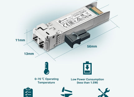 Adaptador Fibra Monomodo TP-Link, TL-SM5110-SR