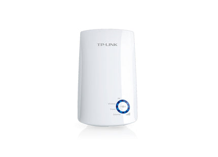 Amplificador TP-Link TL-WA850RE en ambiente hogareño instalado