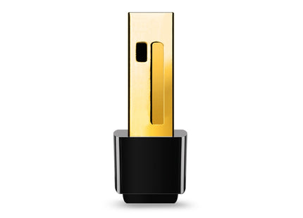 TP-Link TL-WN725N adaptador inalámbrico USB conectado a laptop