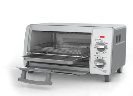 Horno Tostador con Freidora de Aire Black+Decker TO1785SG‑LA | 9″ (4 rebanadas) | 1150 W | 5 Funciones | Convección EvenToast™