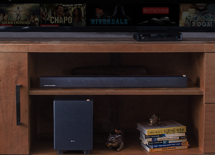 Barra de Sonido Thonet & Vander Dunn | 50W RMS | Bluetooth | Subwoofer Inalámbrico