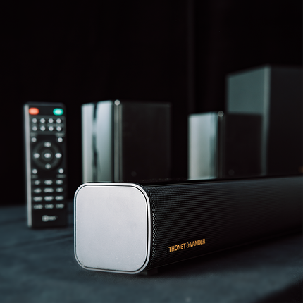 Barra de Sonido Thonet & Vander Rein | 2 Parlantes + Subwoofer | HDMI ARC | SPDIF Optical | Aux 3.5mm | Bluetooth
