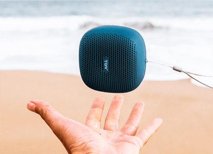 Parlante Thonet & Vander DUETT Bluetooth | 10W RMS | Radio FM | Resistente al Agua IPX4 AZUL