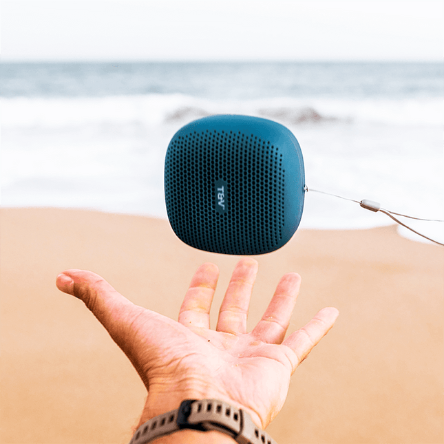 Parlante Thonet & Vander DUETT Bluetooth | 10W RMS | Radio FM | Resistente al Agua IPX4 AZUL