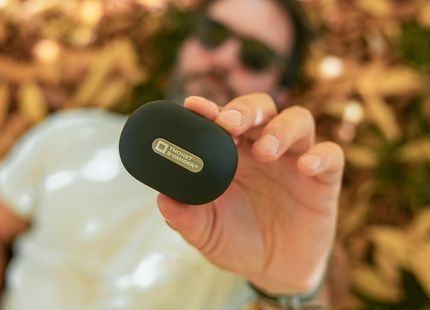 Audífonos Thonet & Vander Reis TWS Bluetooth 5.0 vista de detalle controles táctiles