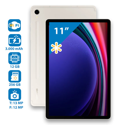 Tablet Samsung Galaxy Tab S9 SM-X710NZEHTPA | 11” | 12GB | 256GB | Wi-Fi