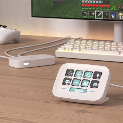 Teclado Streaming Elgato Stream Deck Neo | 8 Teclas | USB-C 2.0 | 10GBJ9901