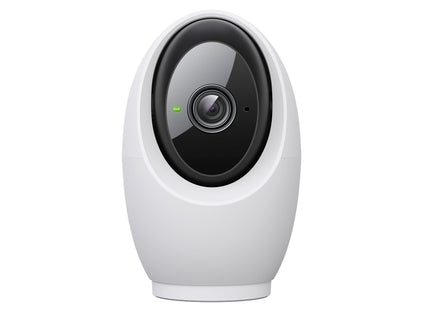 Vista lateral derecha cámara seguridad TP-Link C260 mostrando diseño compacto