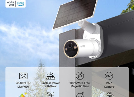 Cámara de Vigilancia con Panel Solar TP-Link, Tapo C460 KIT