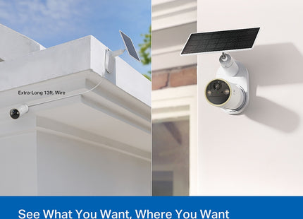 Cámara de Vigilancia con Panel Solar TP-Link, Tapo C460 KIT