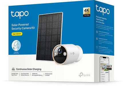 Cámara de Vigilancia con Panel Solar TP-Link, Tapo C460 KIT