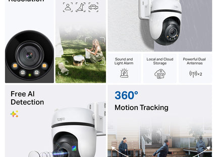 Cámara de Vigilancia TP-Link, Tapo C520WS