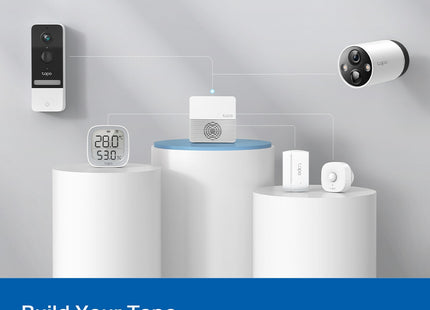 Tapo H200 hub conectado en sala mostrando funcionamiento