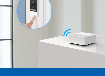 Tapo H200 hub inteligente vista inferior con especificaciones