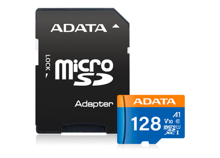 Memoria Micro SD ADATA AUSDX128GUICL10A1-RA1 | 128GB | Clase 10 | A1 | UHS-I