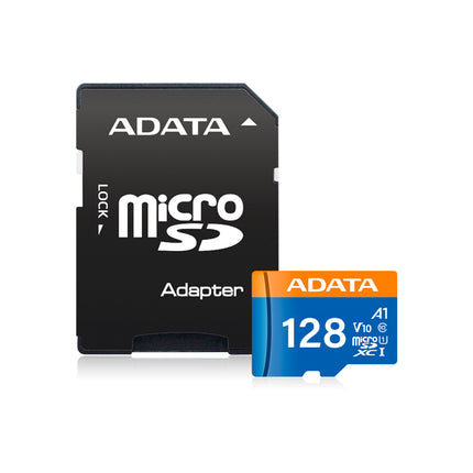 Memoria Micro SD ADATA AUSDX128GUICL10A1-RA1 | 128GB | Clase 10 | A1 | UHS-I