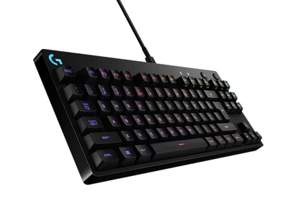 Retroiluminación RGB LIGHTSYNC teclado Logitech G PRO activada