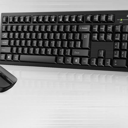 Teclado y Mouse Genius KM-8101 | Inalámbrico | Con receptor USB | Color Negro