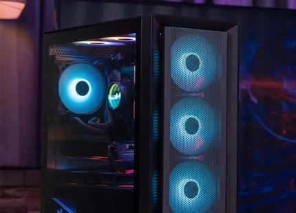 Case RGB AeroCool Tern Mini | Torre Pequeña | Vidrio Templado | 3 Abanicos Delanteros | 1 Abanico Trasero