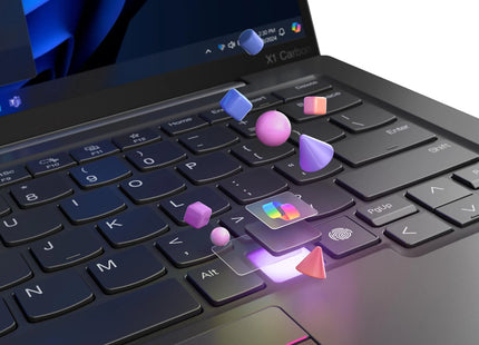 Lenovo laptop ThinkPad X1 Carbon Gen 13 Aura Edition Intel Core Ultra 7 258V 32GB 512GB negro 21NS00NEFJ