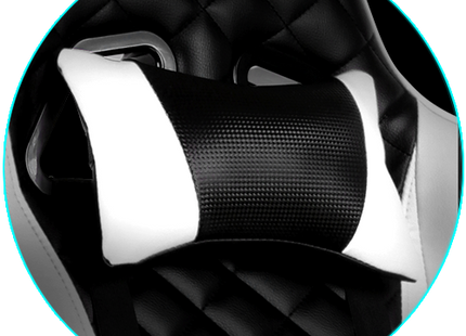 ThunderX3 TGC12 Silla Gaming Negra y Blanca de Cuero Sintético TEGC-2008101.21