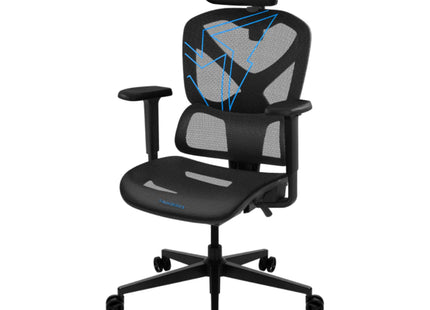 ThunderX3 YTC Mesh Racer Blue Silla Gaming Ergonómica TEGC-3066001.B1